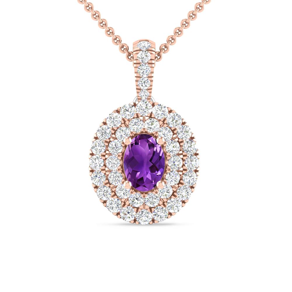 Rose Gold - Amethyst