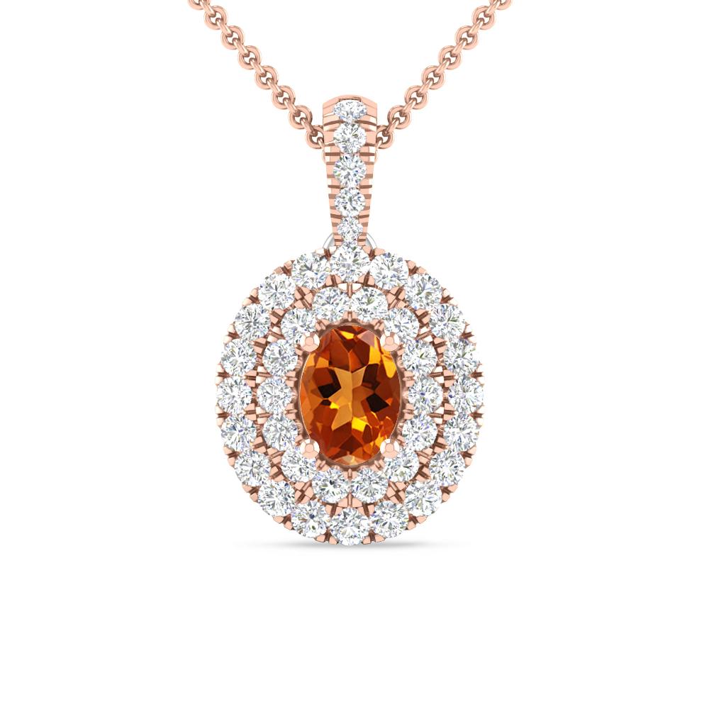 Rose Gold - Citrine