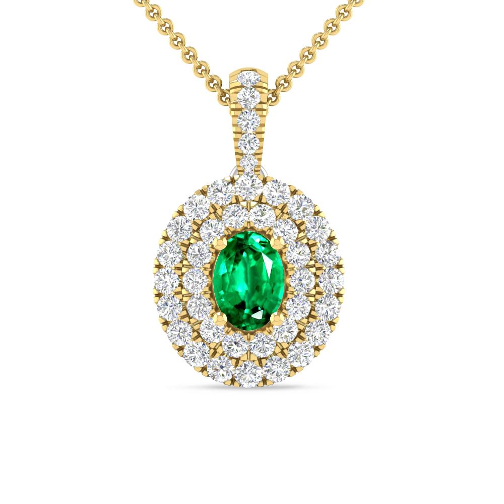 Yellow Gold - Emerald