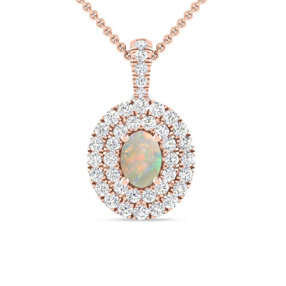 Rose Gold - Opal