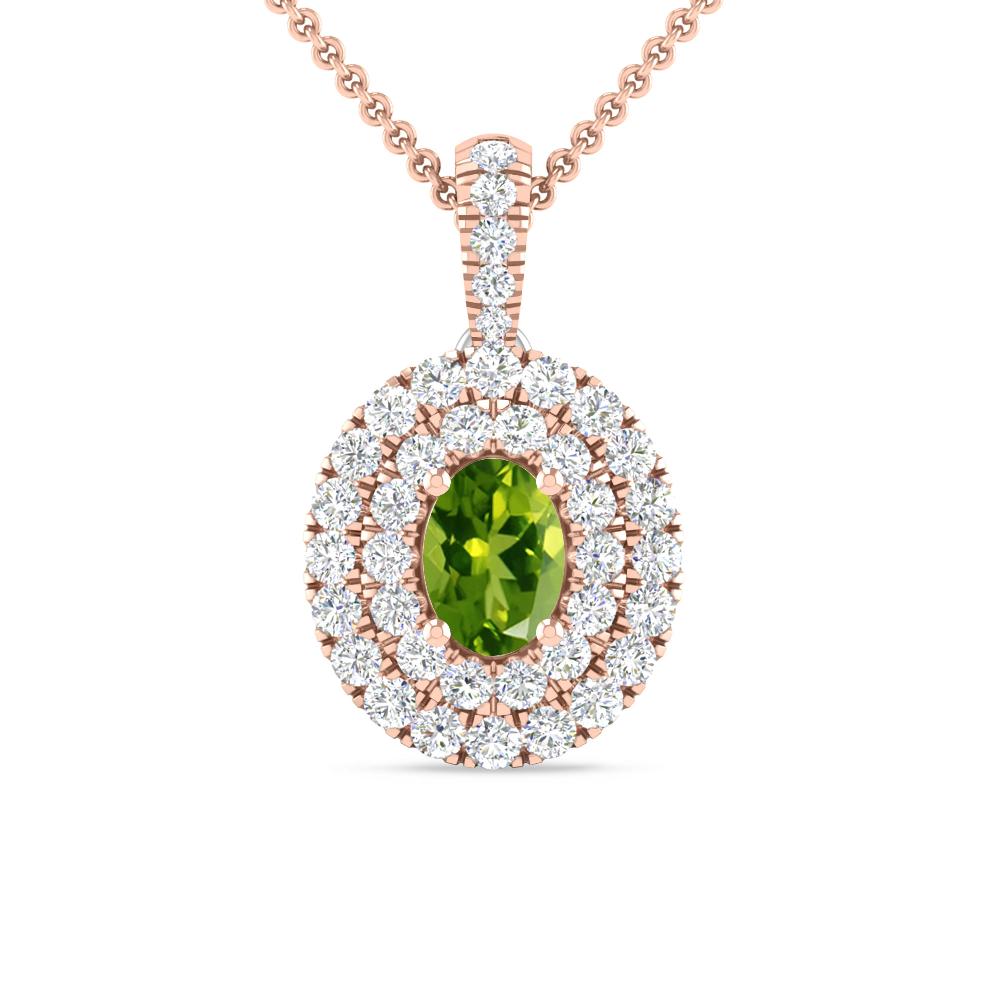 Rose Gold - Peridot