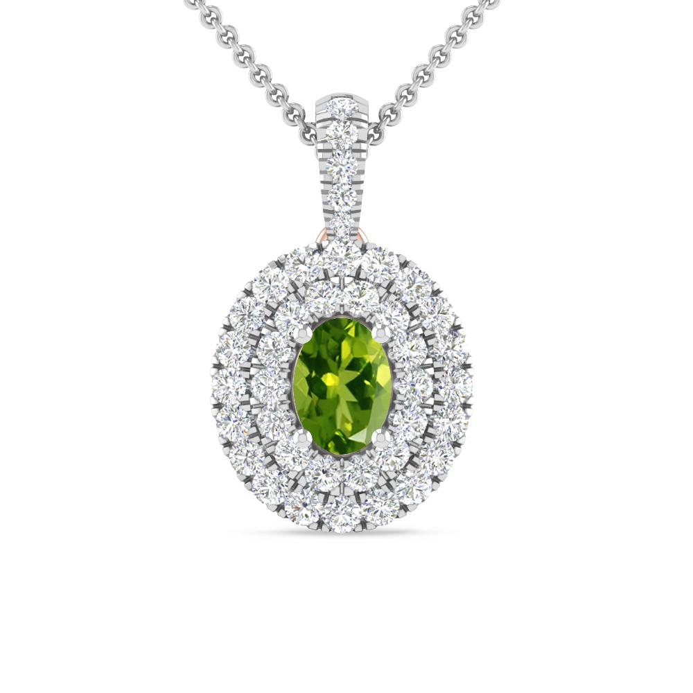 White Gold - Peridot