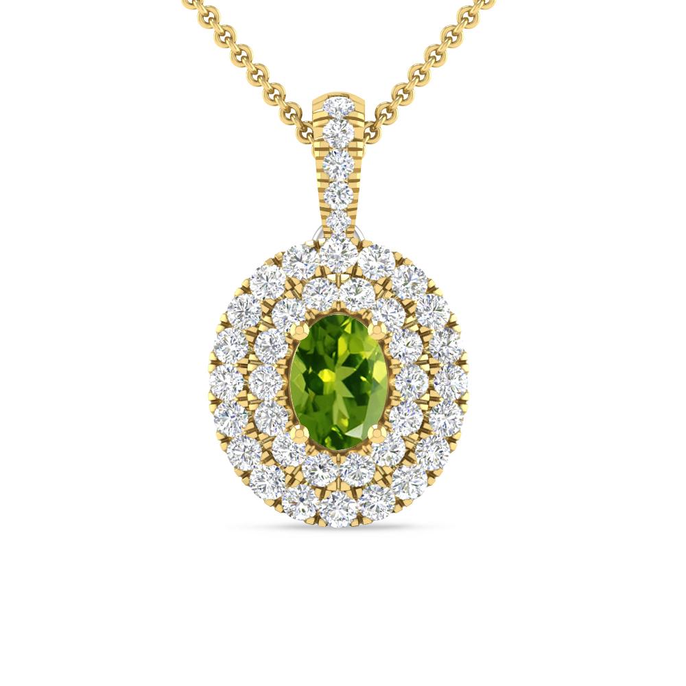 Yellow Gold - Peridot