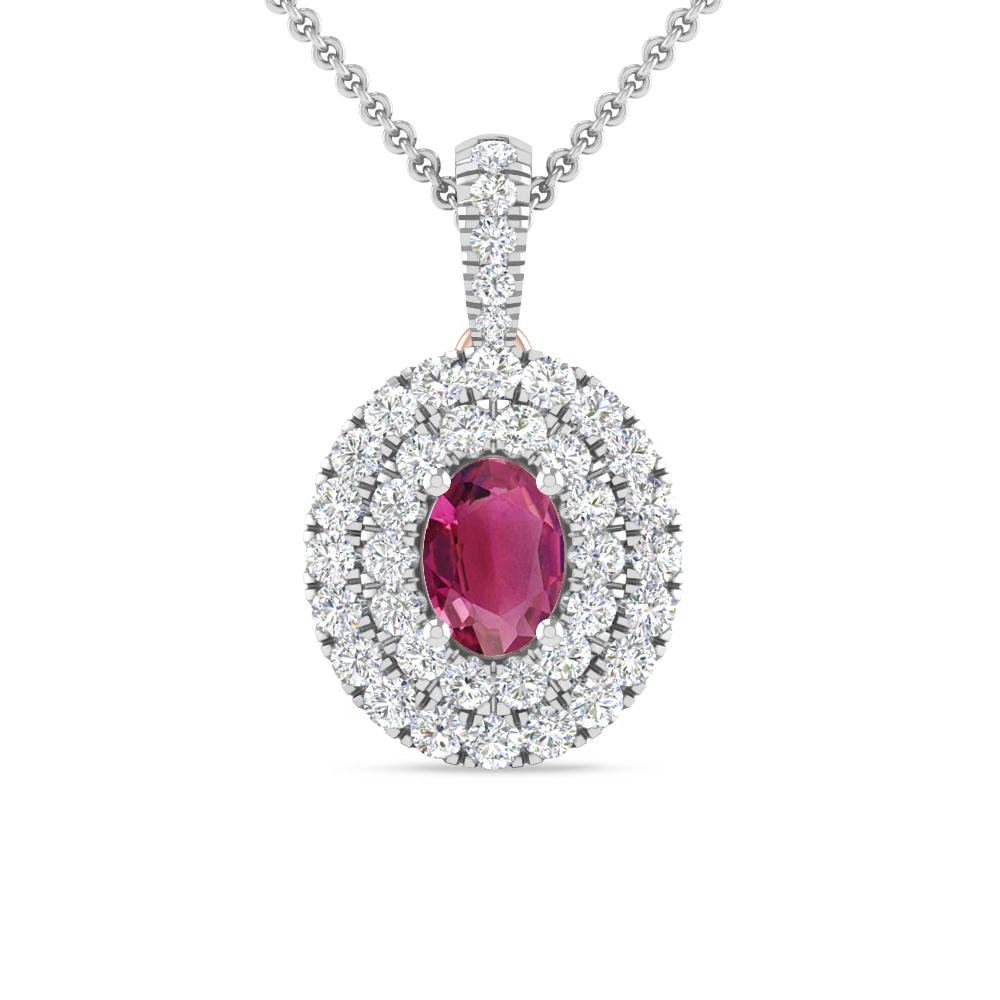 White Gold - Pink Tourmaline