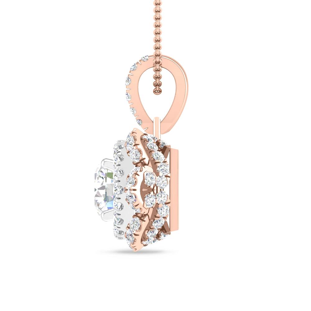 Rose Gold/White Gold - Diamond