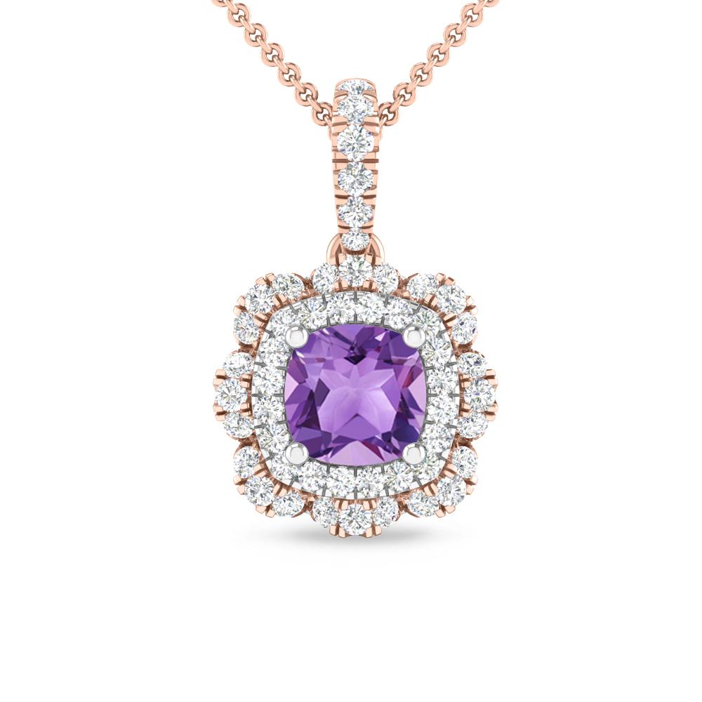 Rose Gold - Amethyst