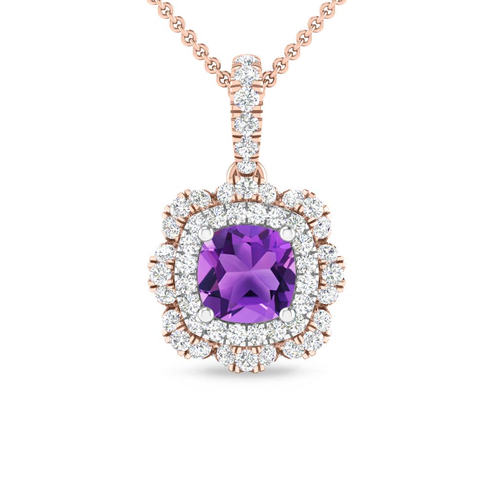 Rose Gold - Amethyst