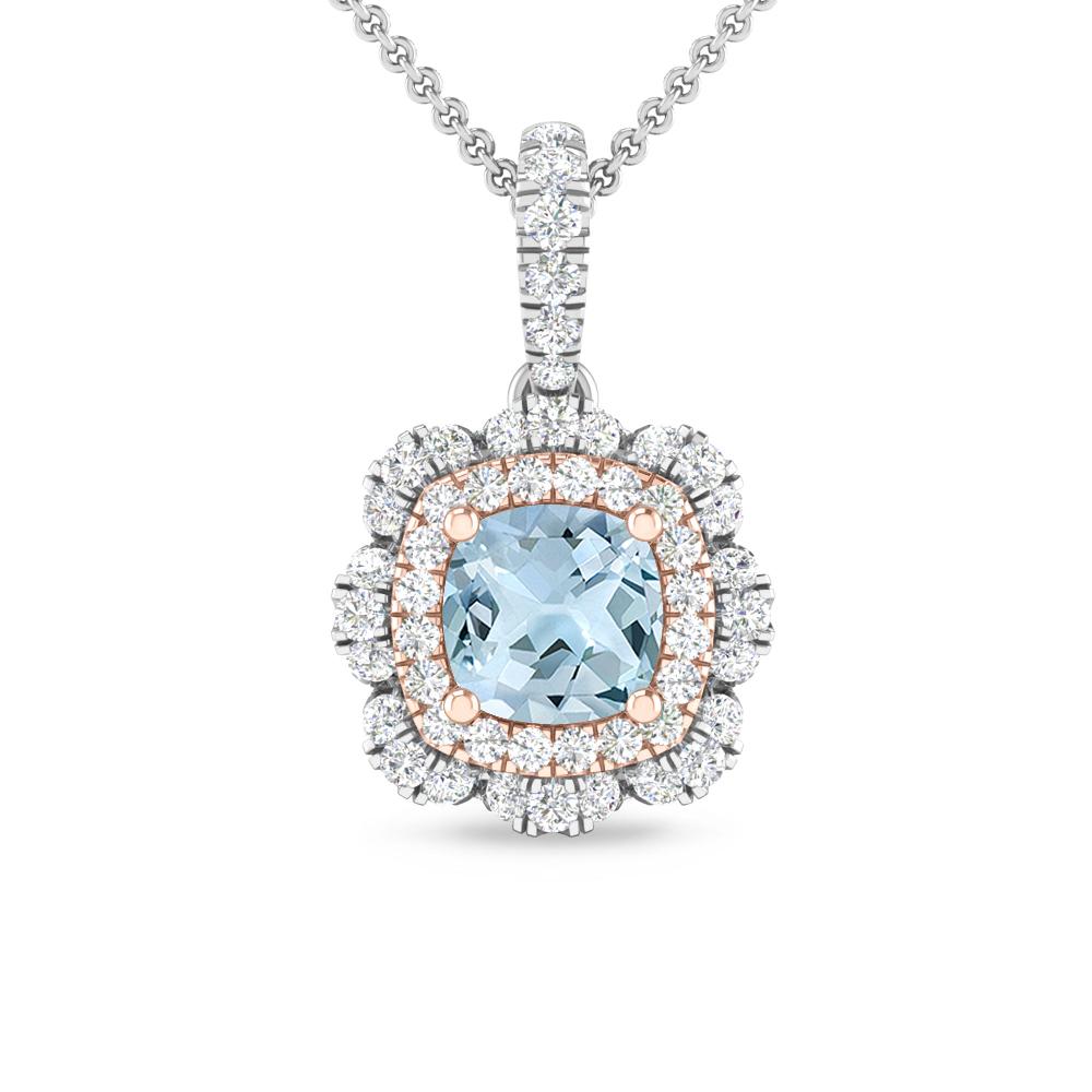 White Gold - Aquamarine