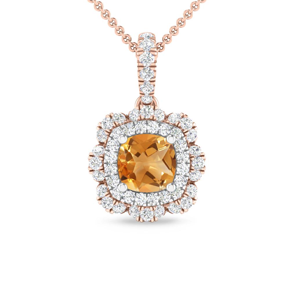 Rose Gold - Citrine