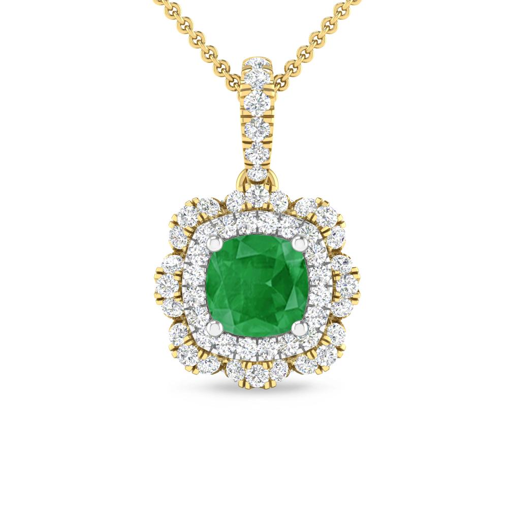 Yellow Gold - Emerald