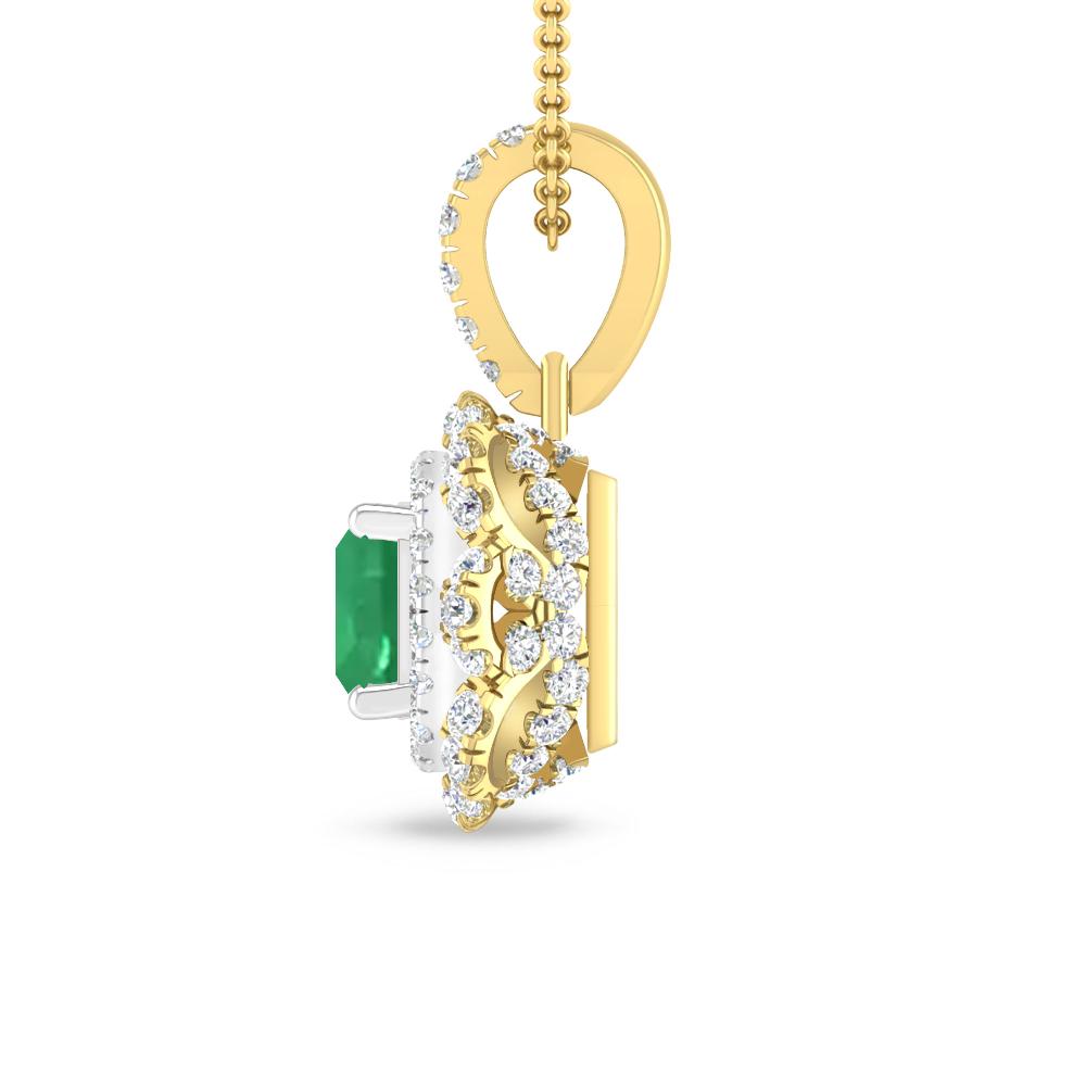 Yellow Gold - Emerald