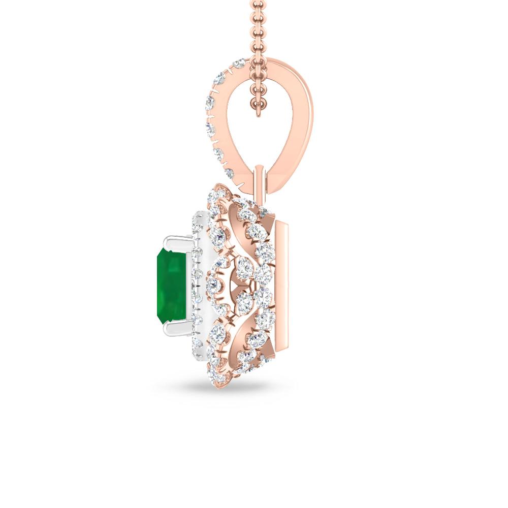 Rose Gold - Emerald