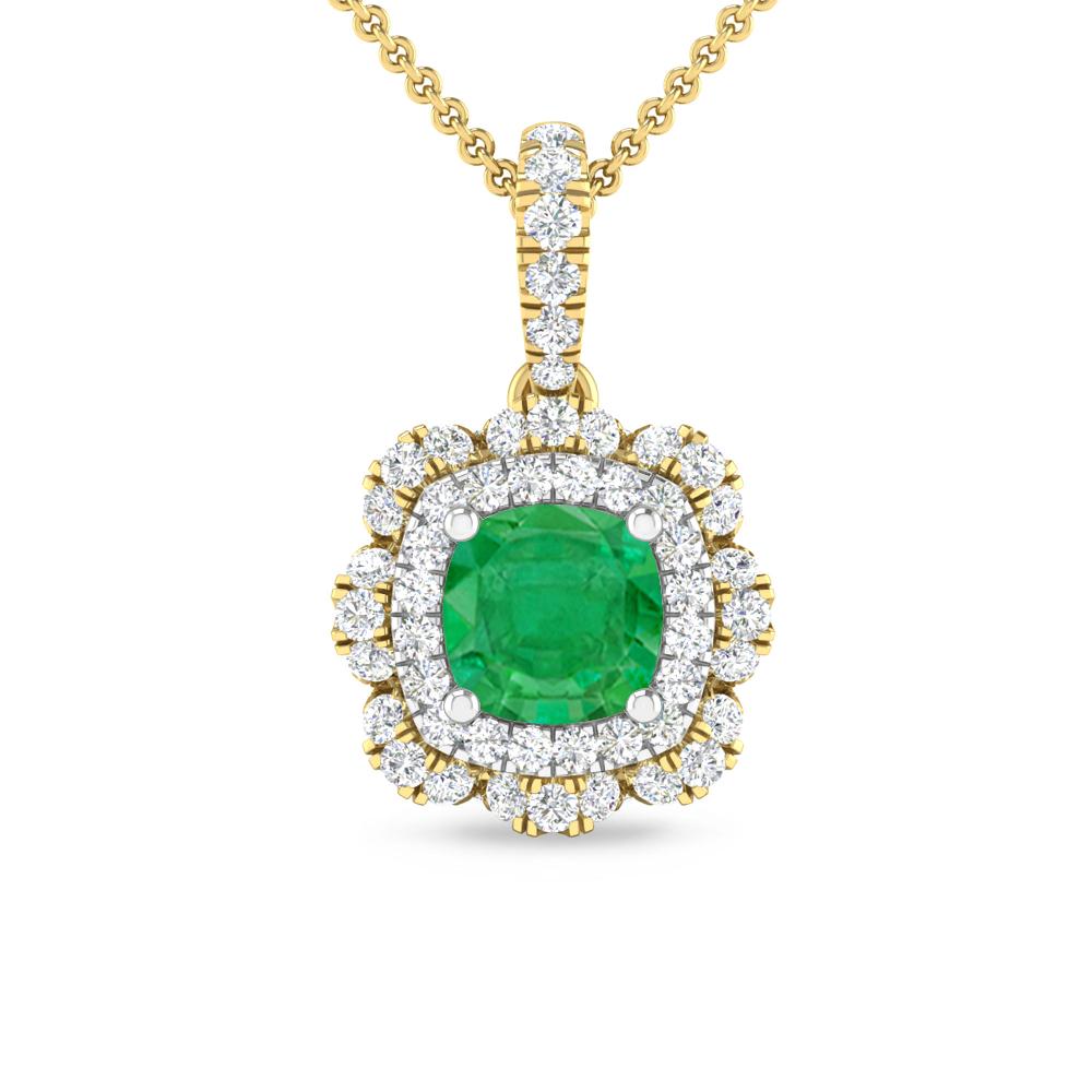 Yellow Gold - Emerald