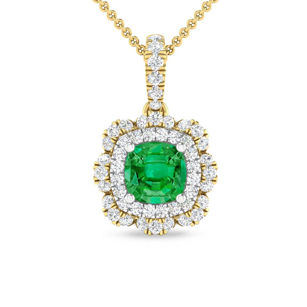 Yellow Gold - Emerald