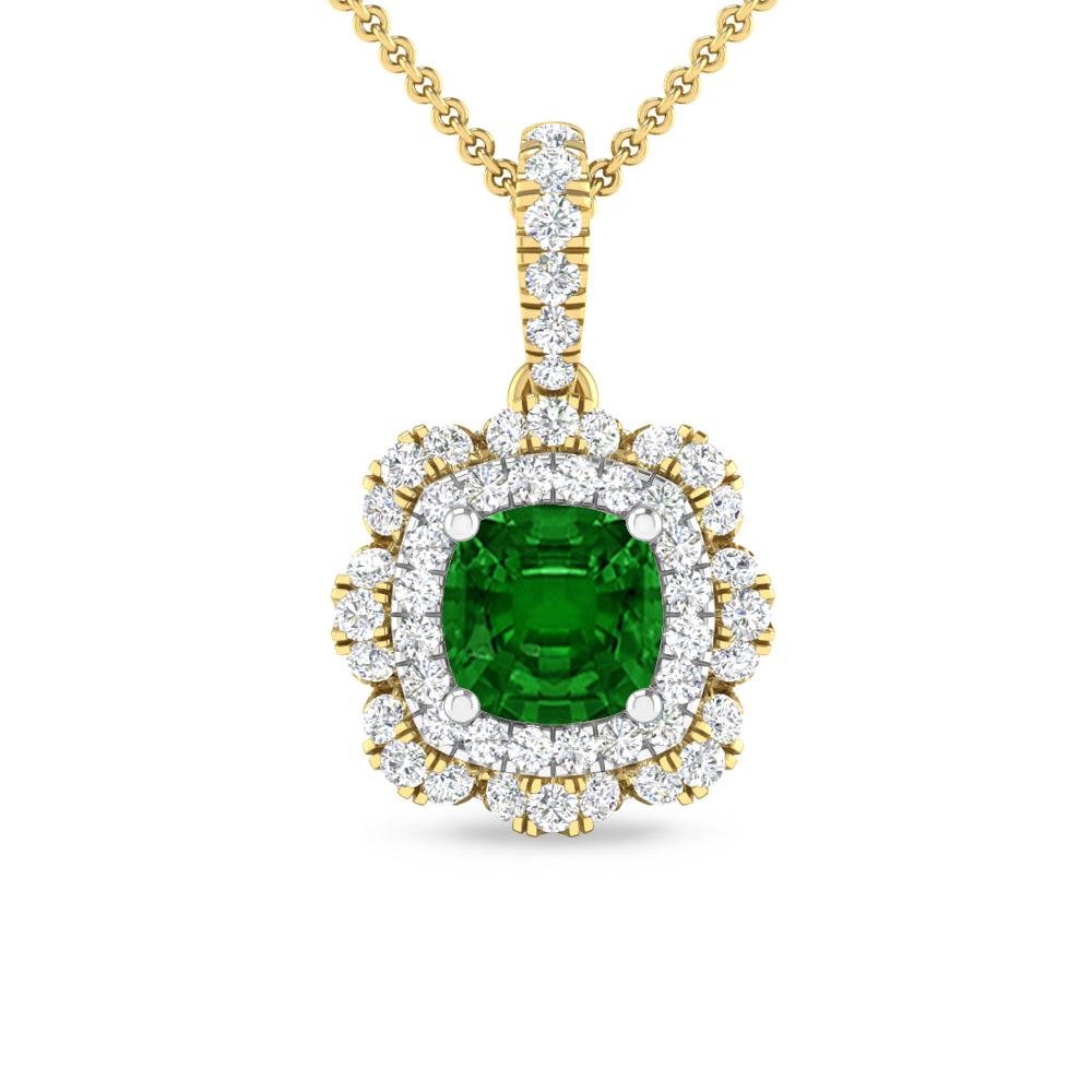 Yellow Gold - Emerald