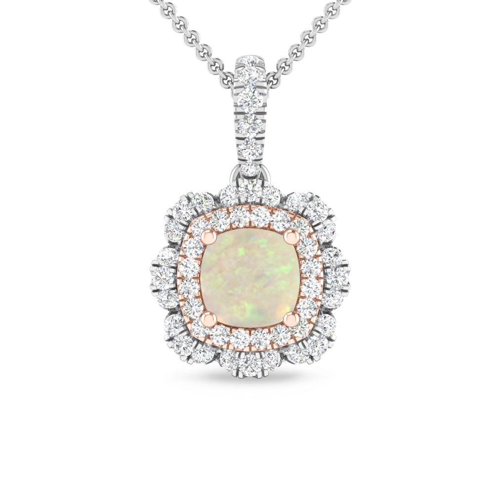 White Gold - Opal