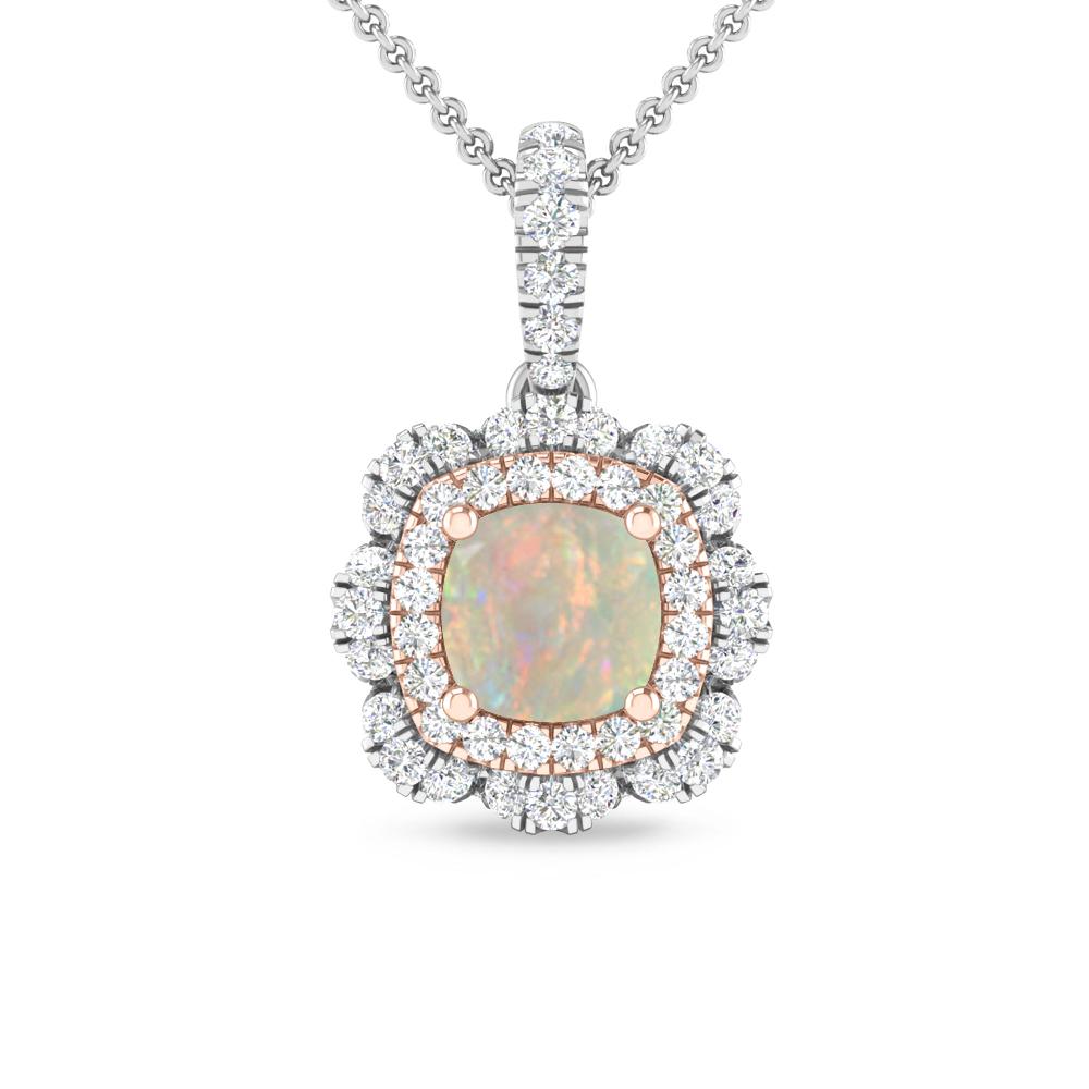 White Gold - Opal