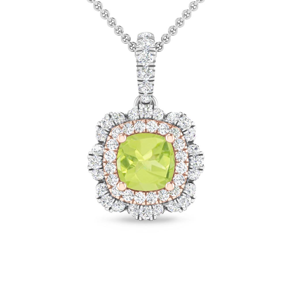 White Gold - Peridot