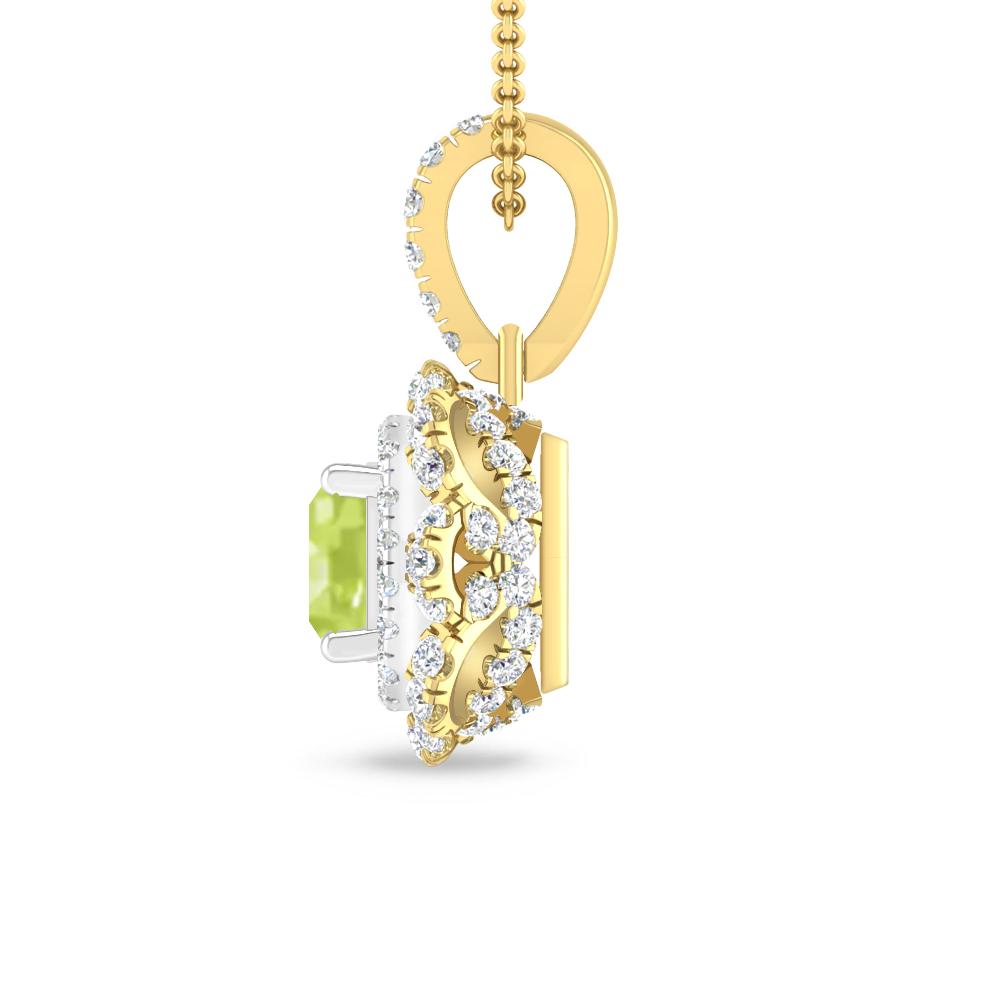 Yellow Gold - Peridot