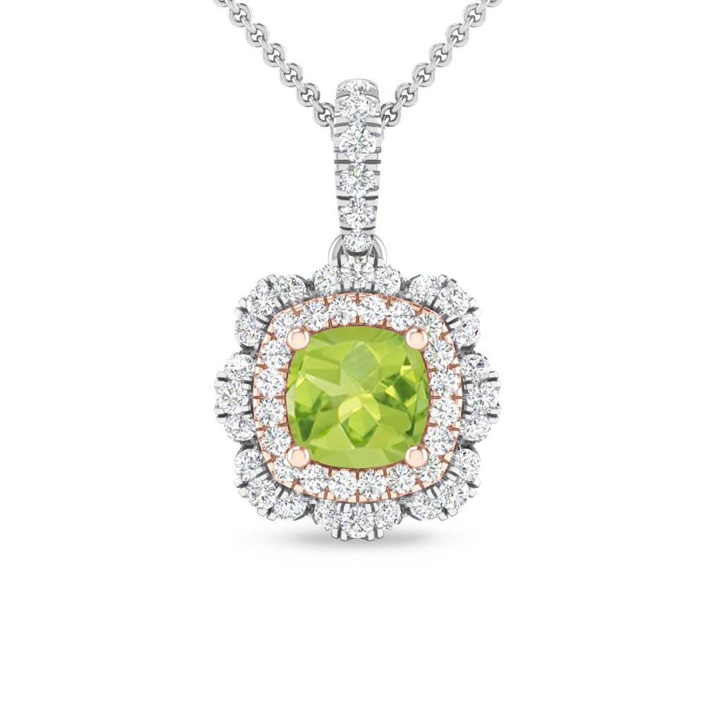 White Gold - Peridot