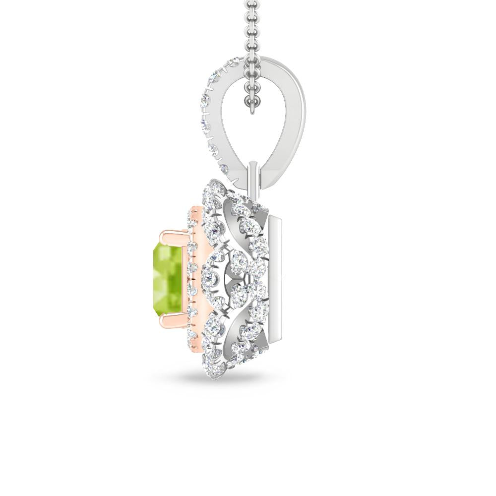 White Gold - Peridot