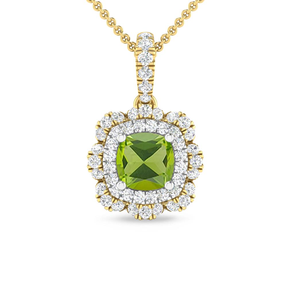 Yellow Gold - Peridot