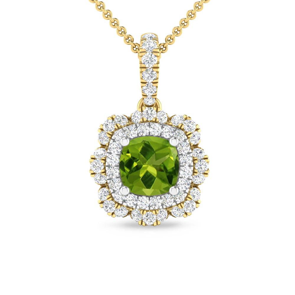 Yellow Gold - Peridot