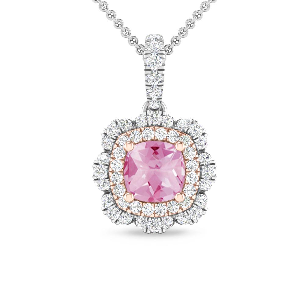 White Gold - Pink Tourmaline