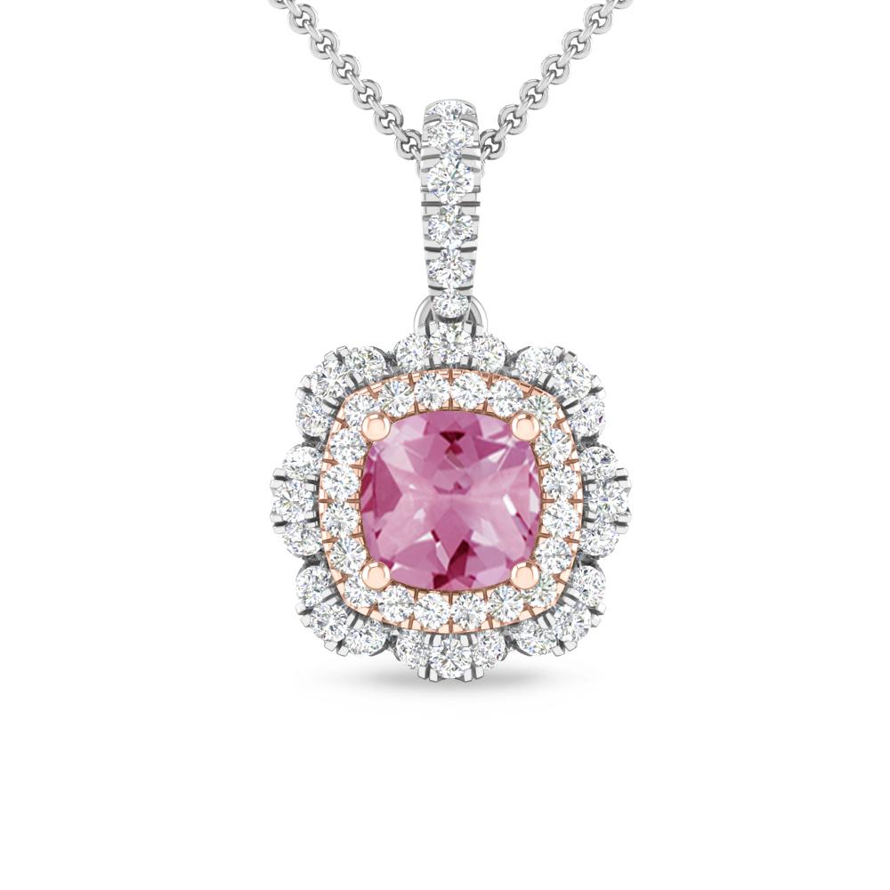 White Gold - Pink Tourmaline