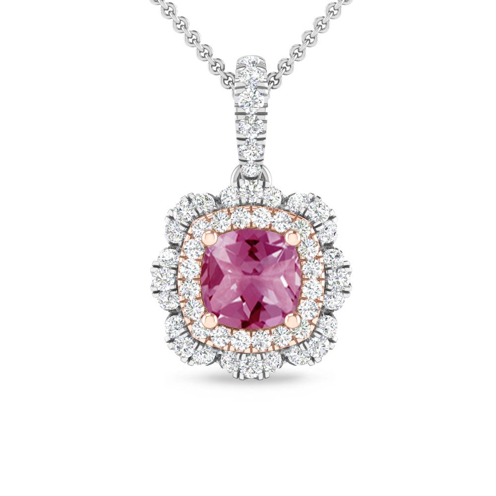 White Gold - Pink Tourmaline