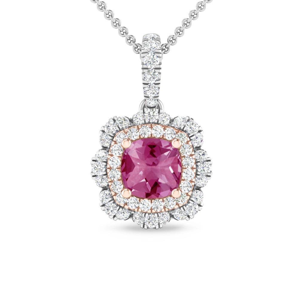 White Gold - Pink Tourmaline