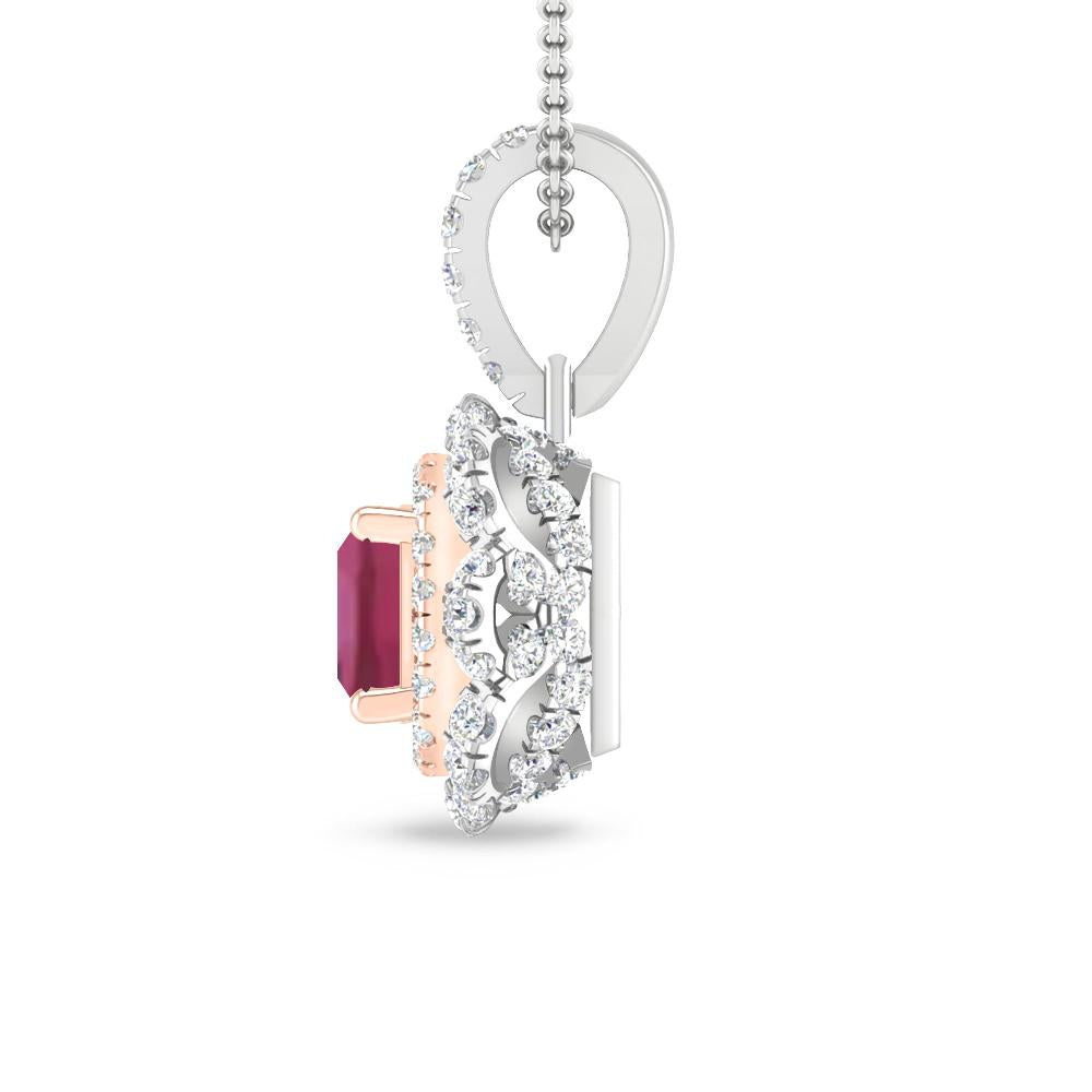 White Gold - Pink Tourmaline