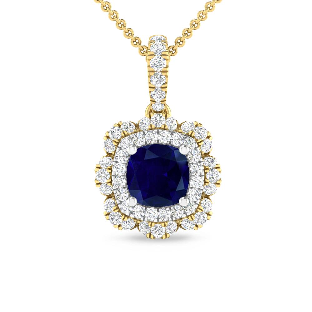 Yellow Gold - Sapphire