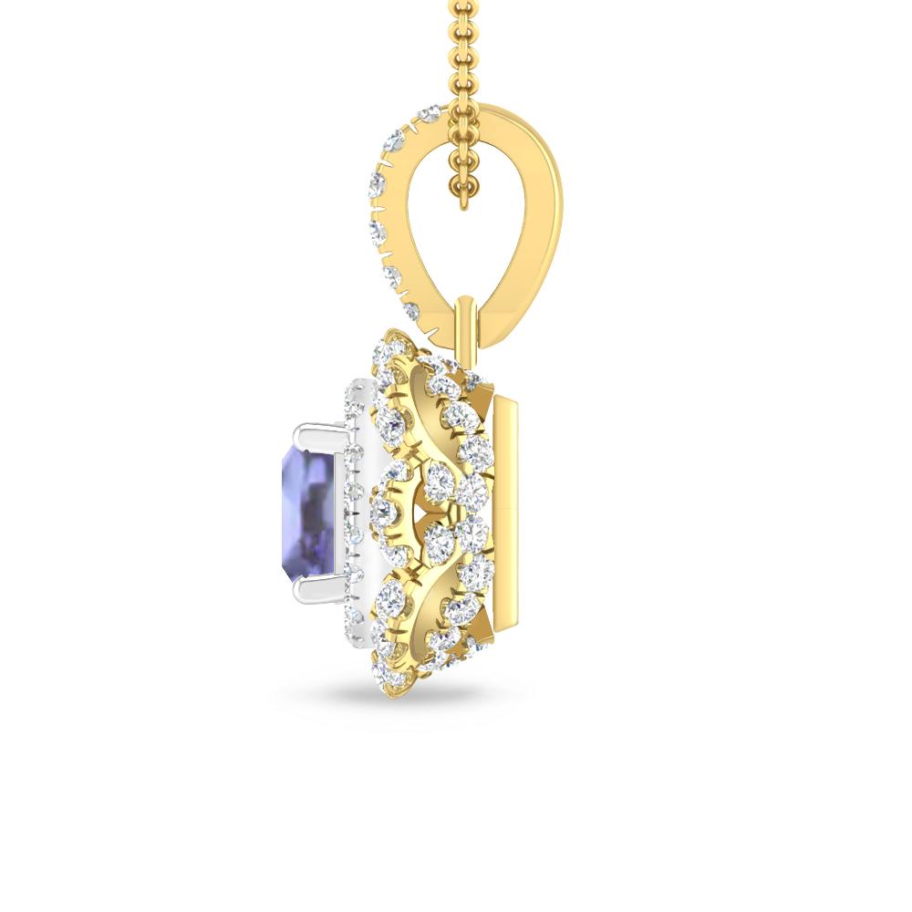 Yellow Gold - Tanzanite