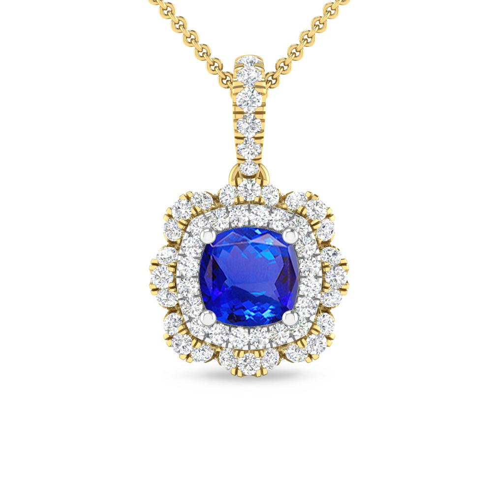 Yellow Gold - Tanzanite