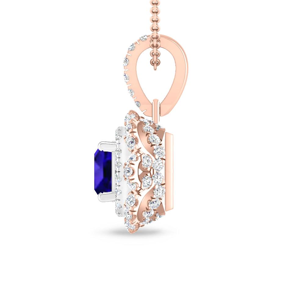 Rose Gold - Tanzanite