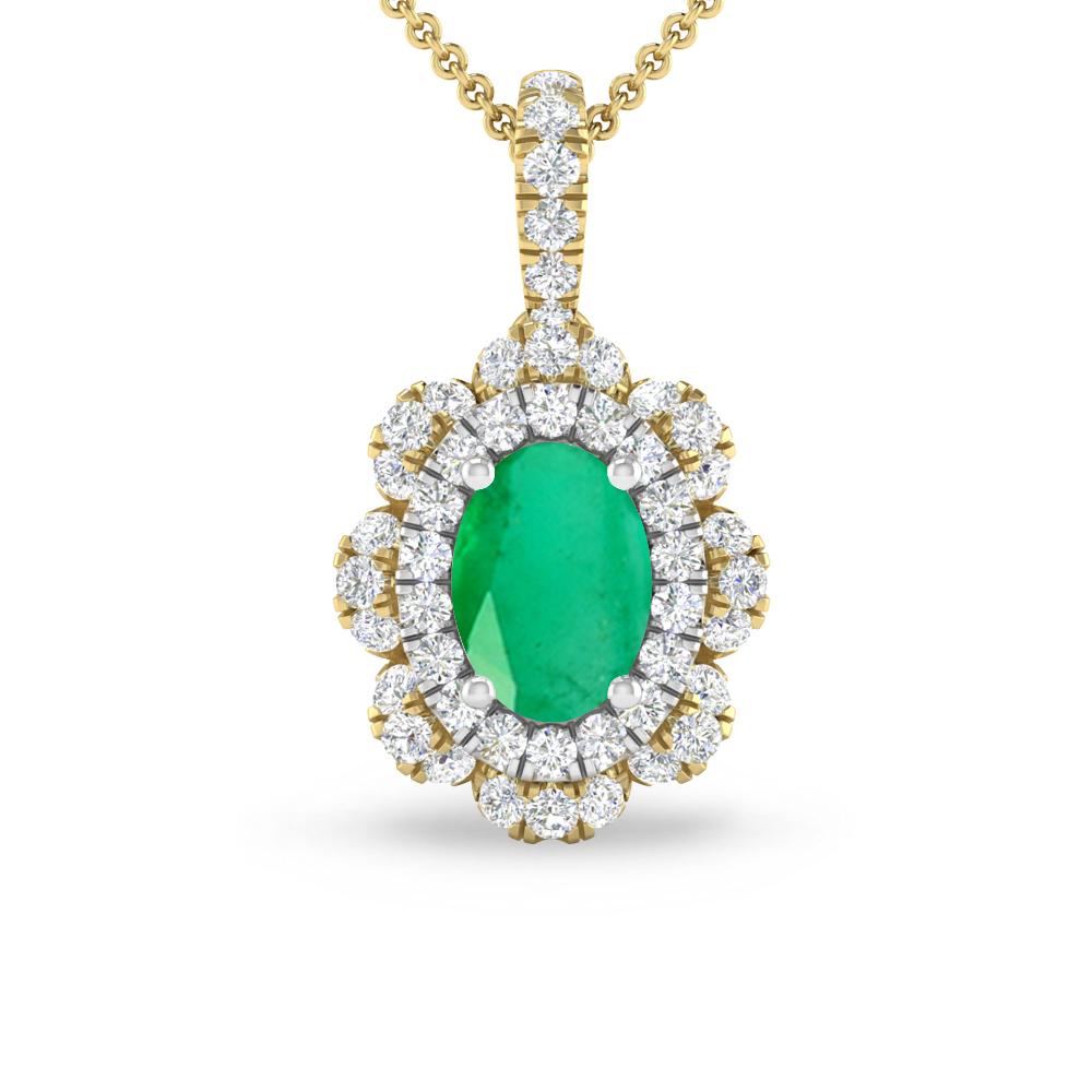 Yellow Gold - Emerald