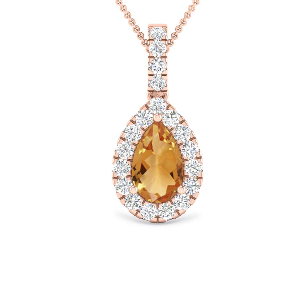 Rose Gold - Citrine