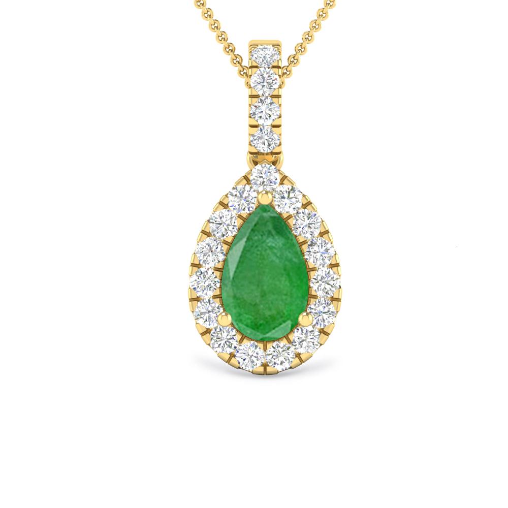 Yellow Gold - Emerald