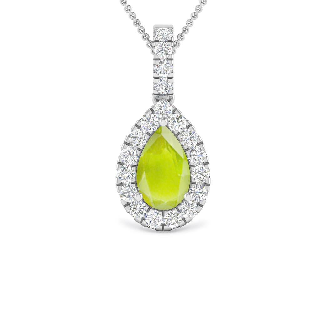 White Gold - Peridot