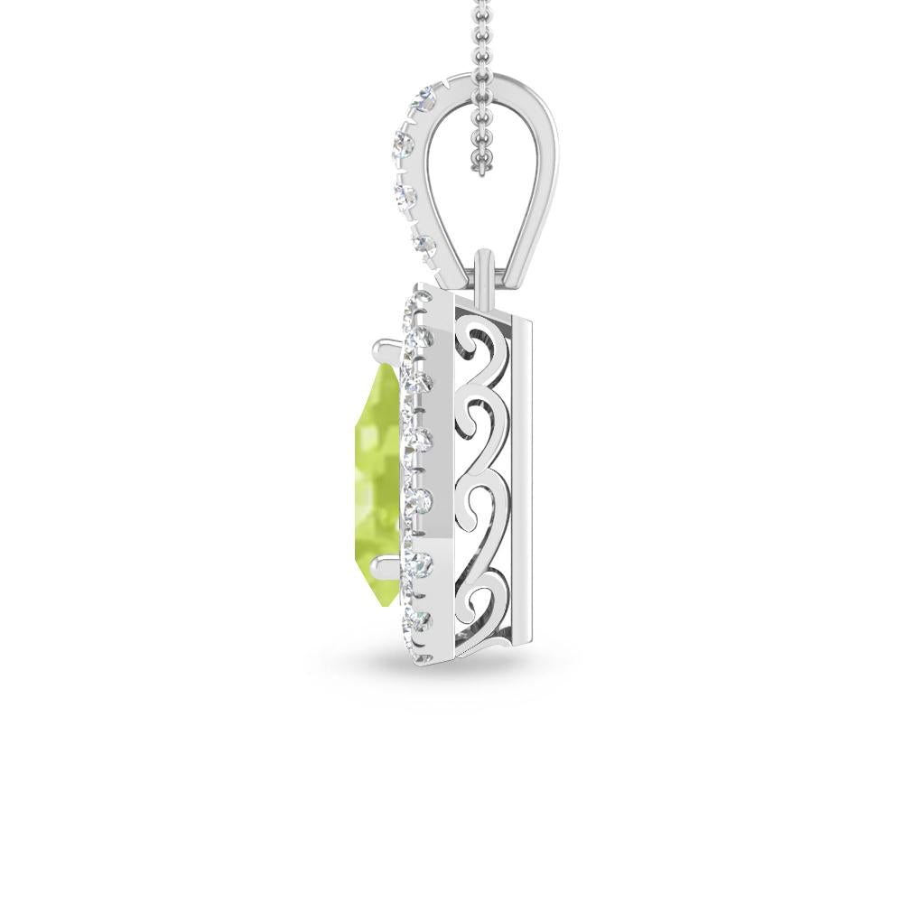 White Gold - Peridot