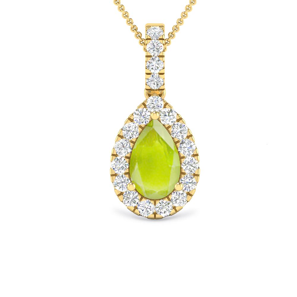 Yellow Gold - Peridot