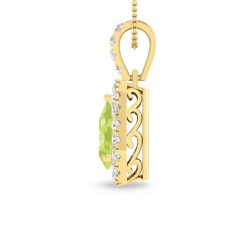 Yellow Gold - Peridot