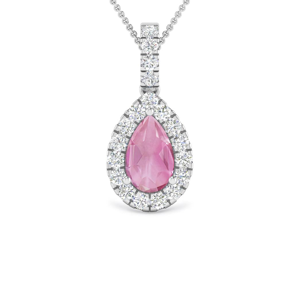 White Gold - Pink Tourmaline