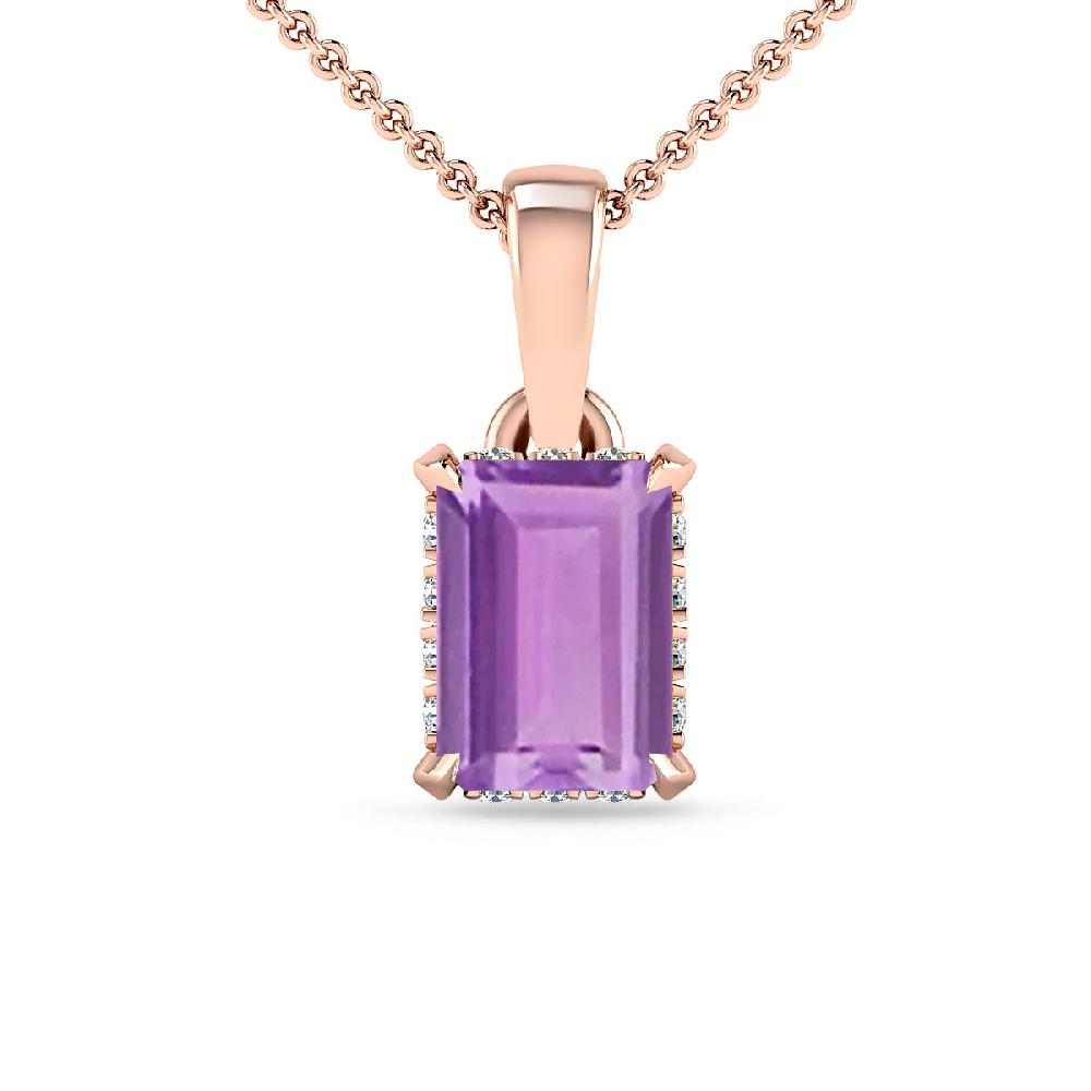 Rose Gold - Amethyst