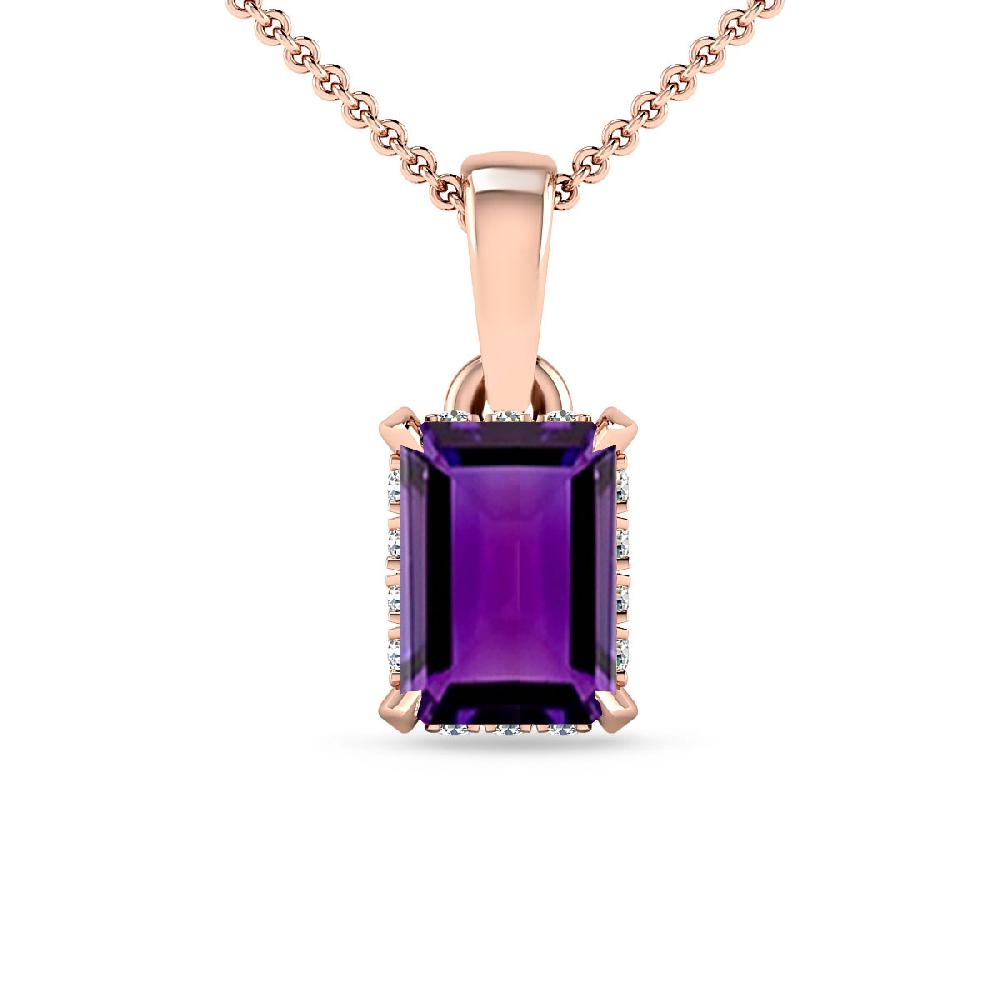 Rose Gold - Amethyst