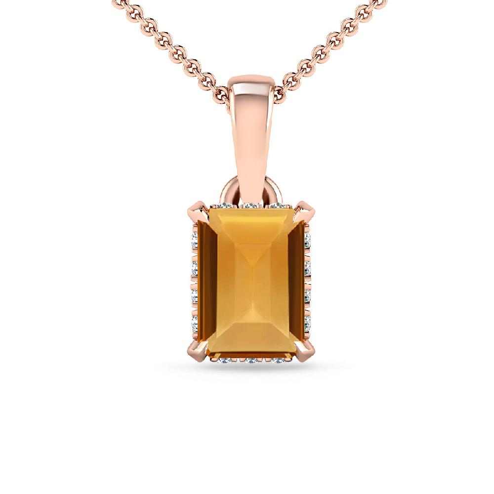 Rose Gold - Citrine