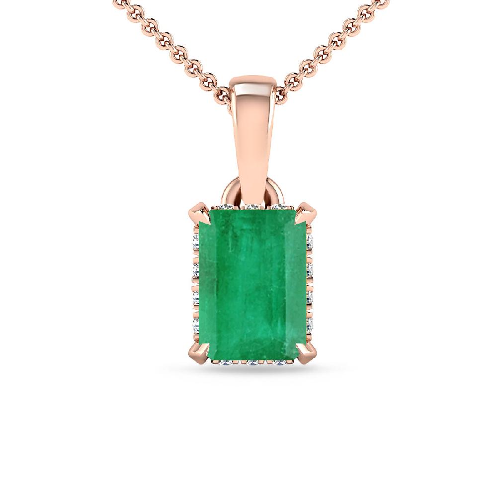 Rose Gold - Emerald