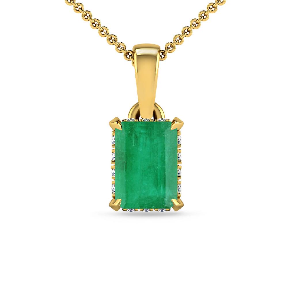 Yellow Gold - Emerald