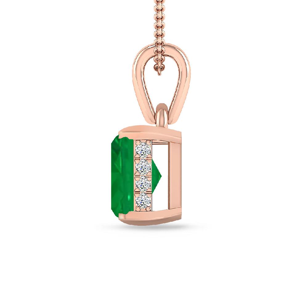 Rose Gold - Emerald